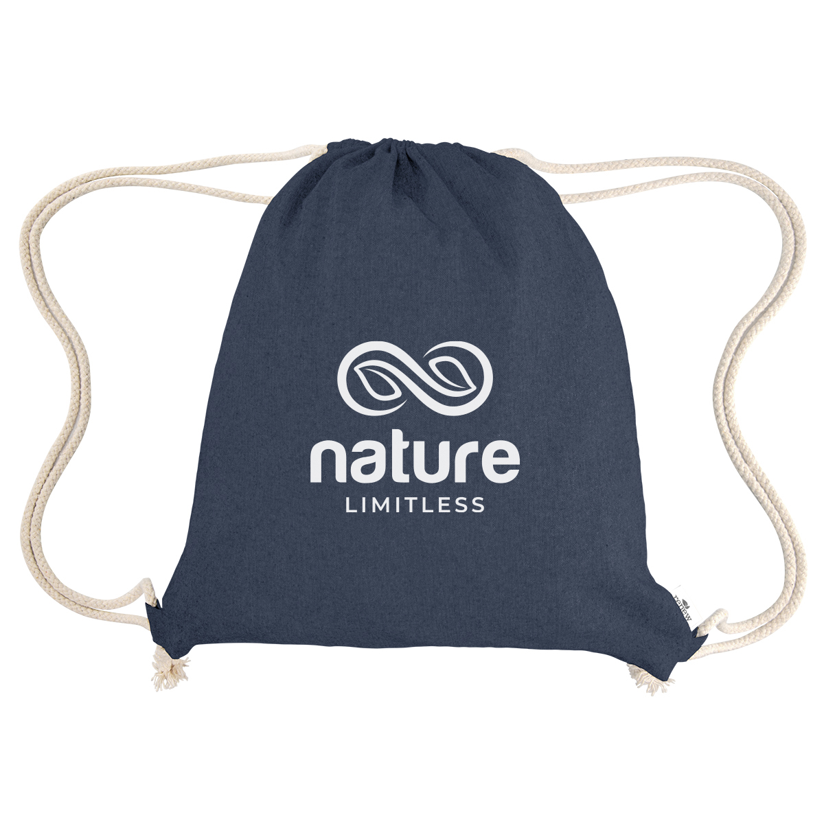 Picture of Arden Recycled Cotton Drawstring Bag