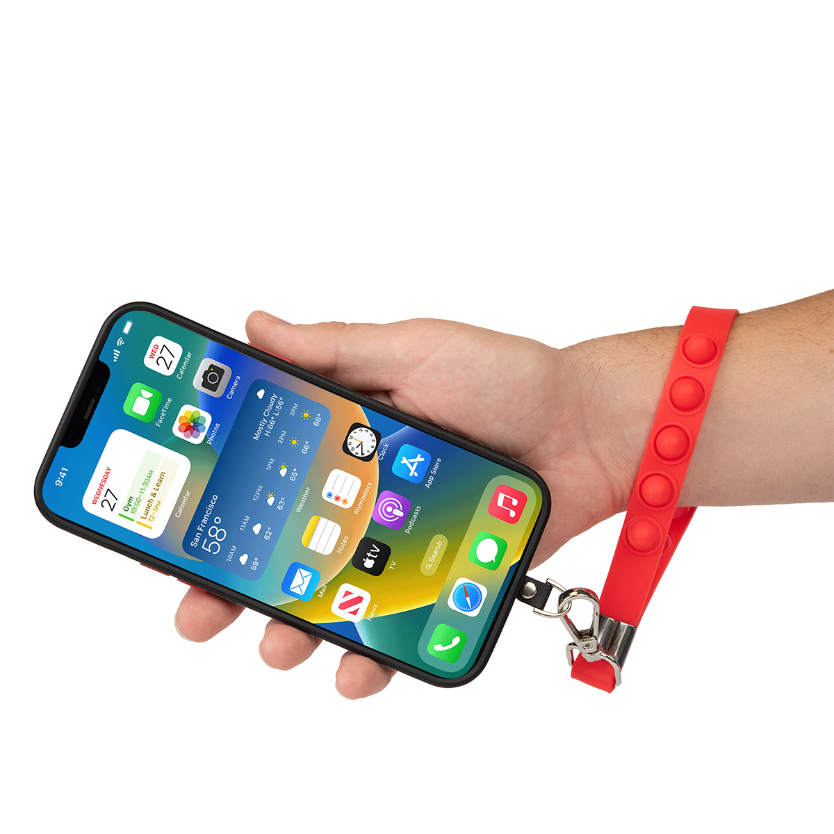 Picture of Push Pop Phone Tether Wristlet