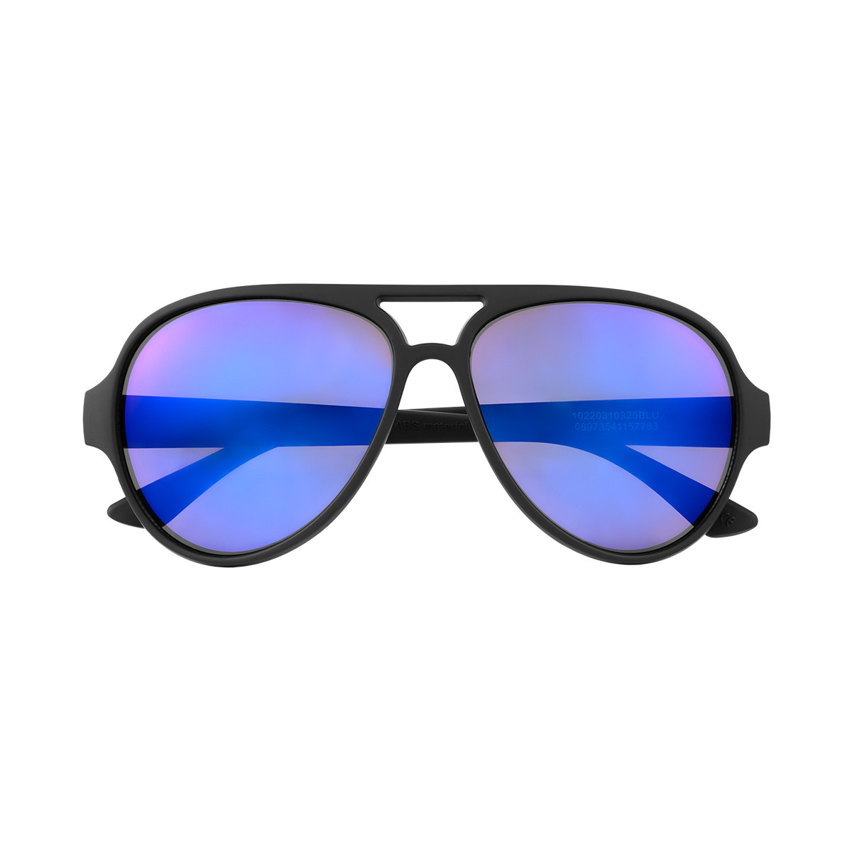 Picture of Rubberized Recycled Frame Aviator Sunglasses