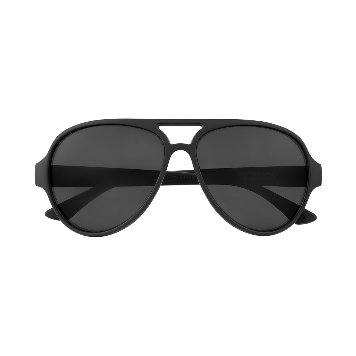 Picture of Rubberized Recycled Frame Aviator Sunglasses