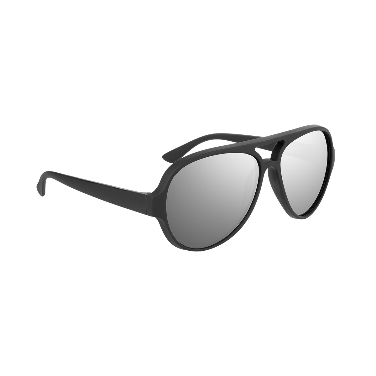 Picture of Rubberized Recycled Frame Aviator Sunglasses