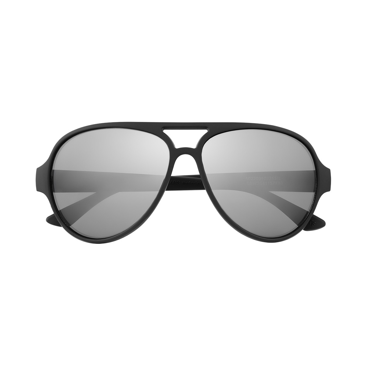 Picture of Rubberized Recycled Frame Aviator Sunglasses