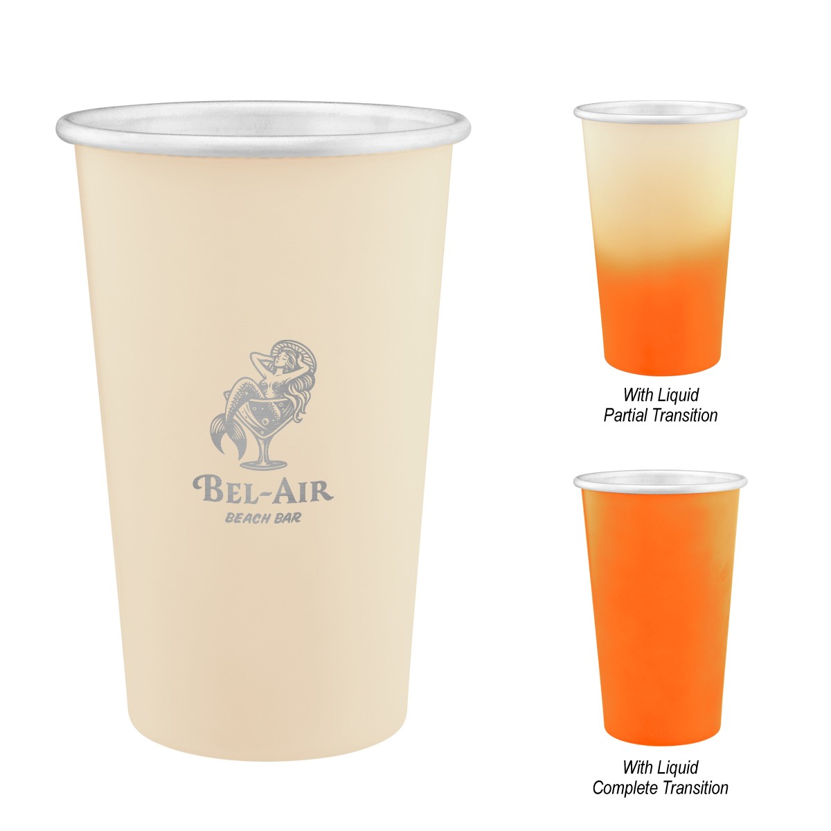 Picture of 15 Oz. Color Changing Recycled Aluminum Cup