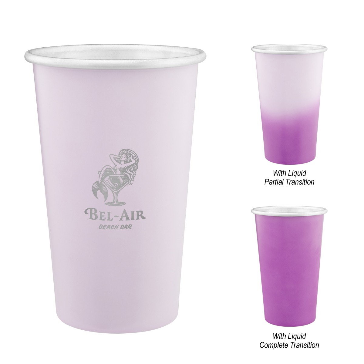 Picture of 15 Oz. Color Changing Recycled Aluminum Cup