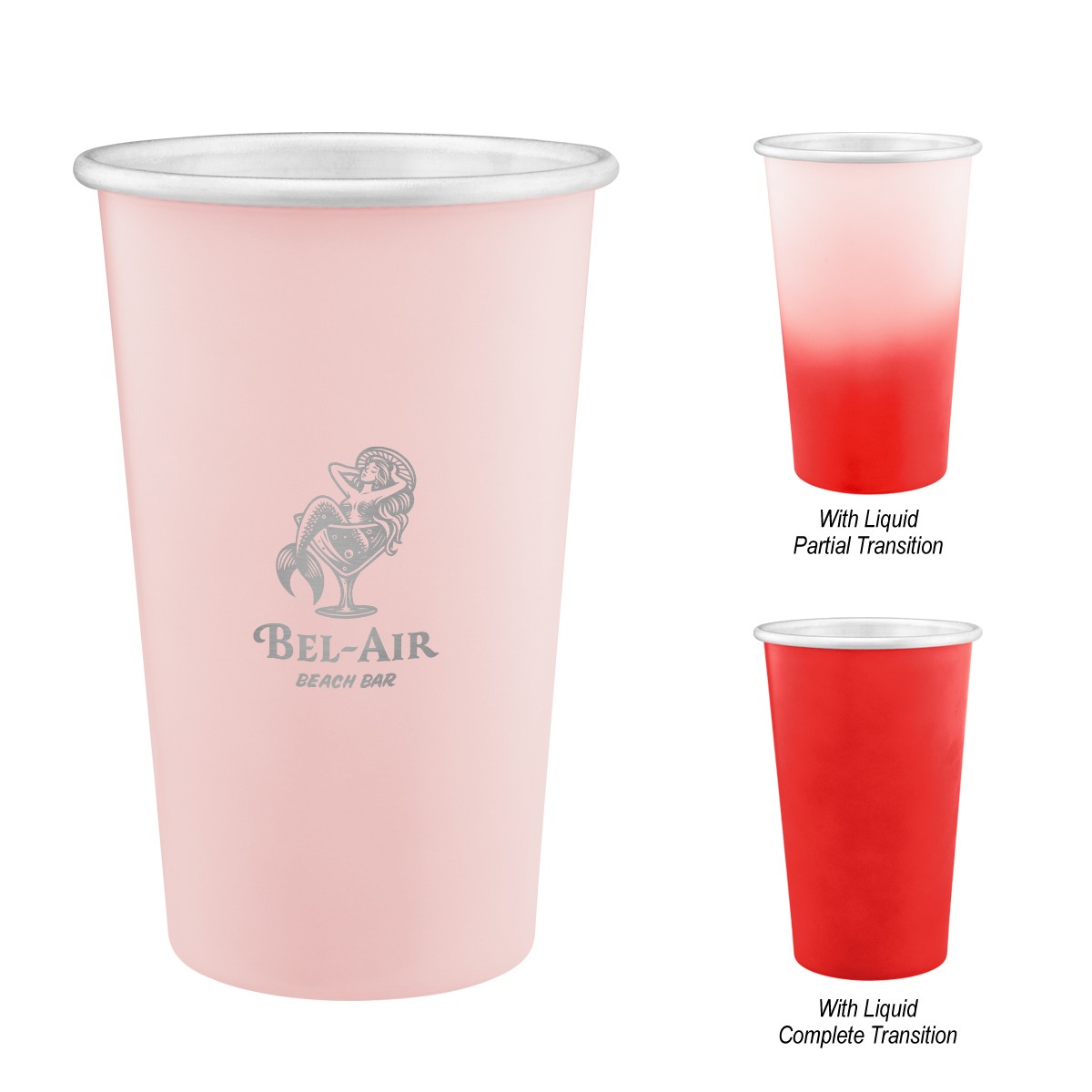 Picture of 15 Oz. Color Changing Recycled Aluminum Cup