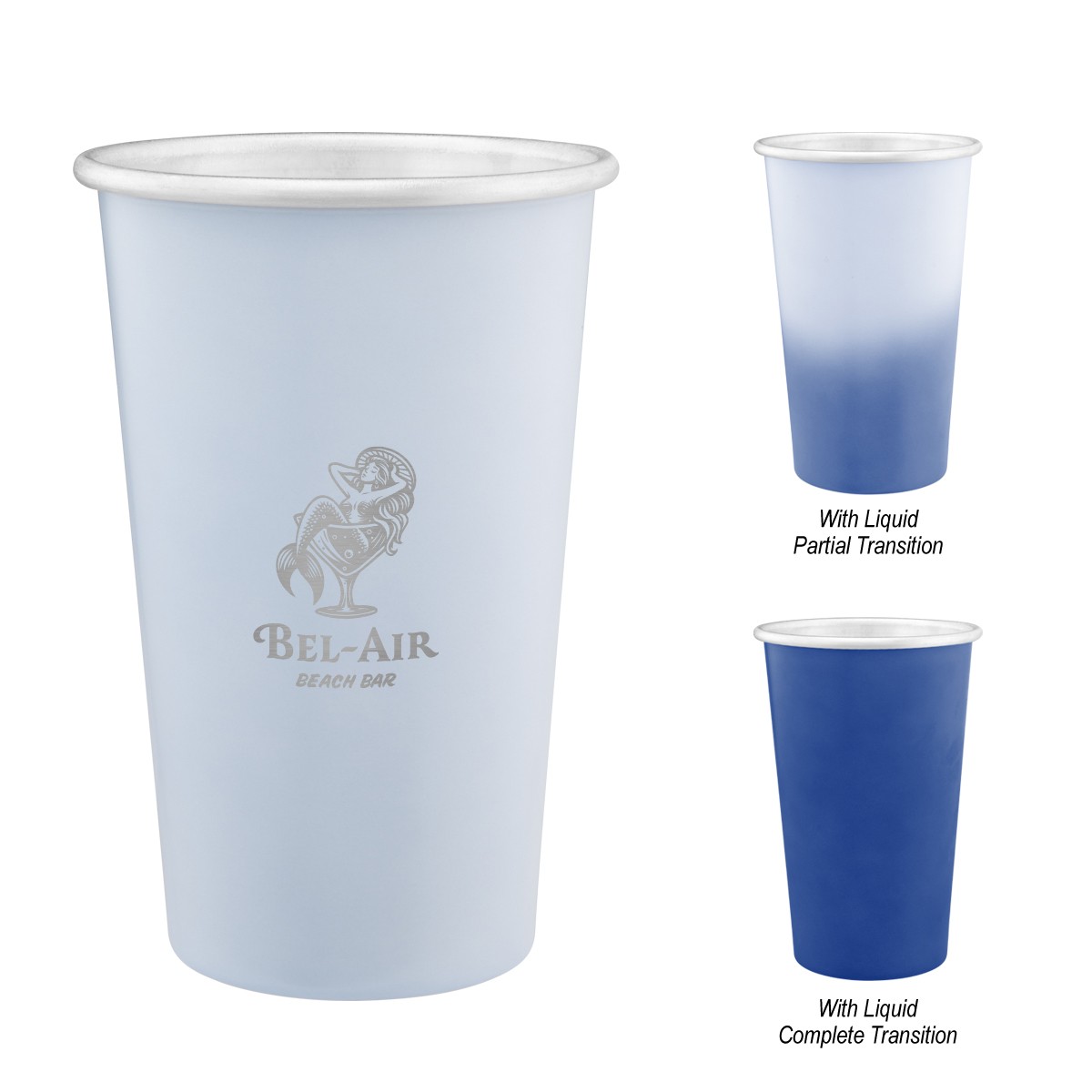 Picture of 15 Oz. Color Changing Recycled Aluminum Cup