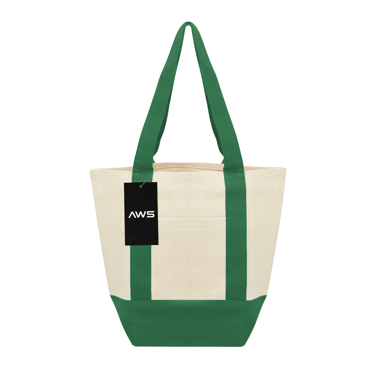 Picture of Aws Mini Starboard 10 Oz. Recycled Cotton Canvas Tote Bag