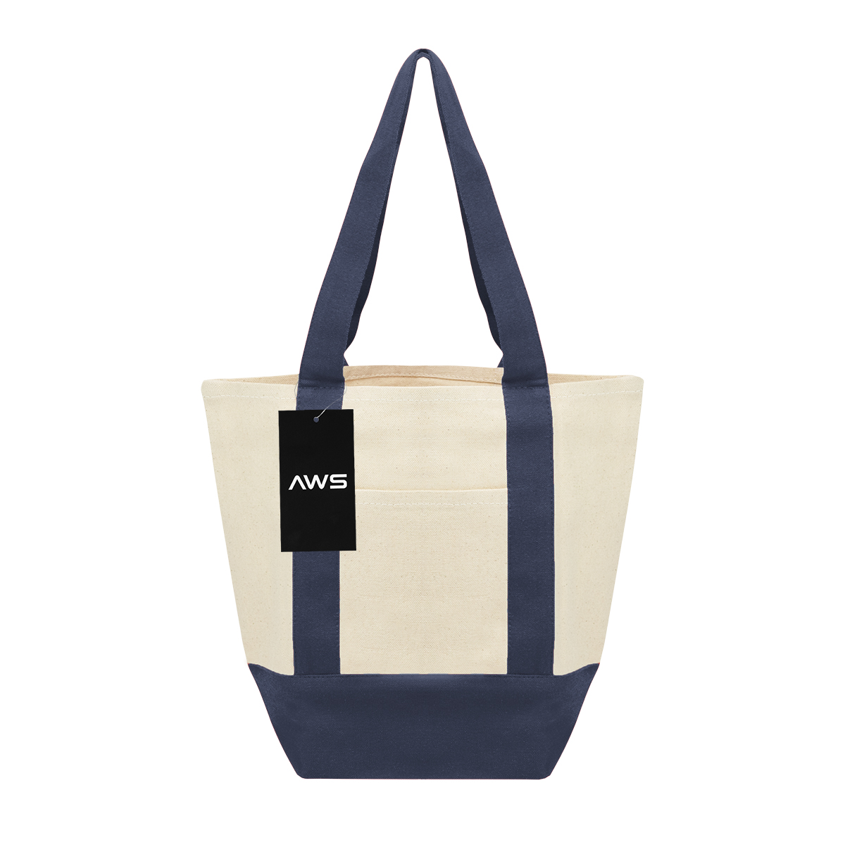 Picture of Aws Mini Starboard 10 Oz. Recycled Cotton Canvas Tote Bag