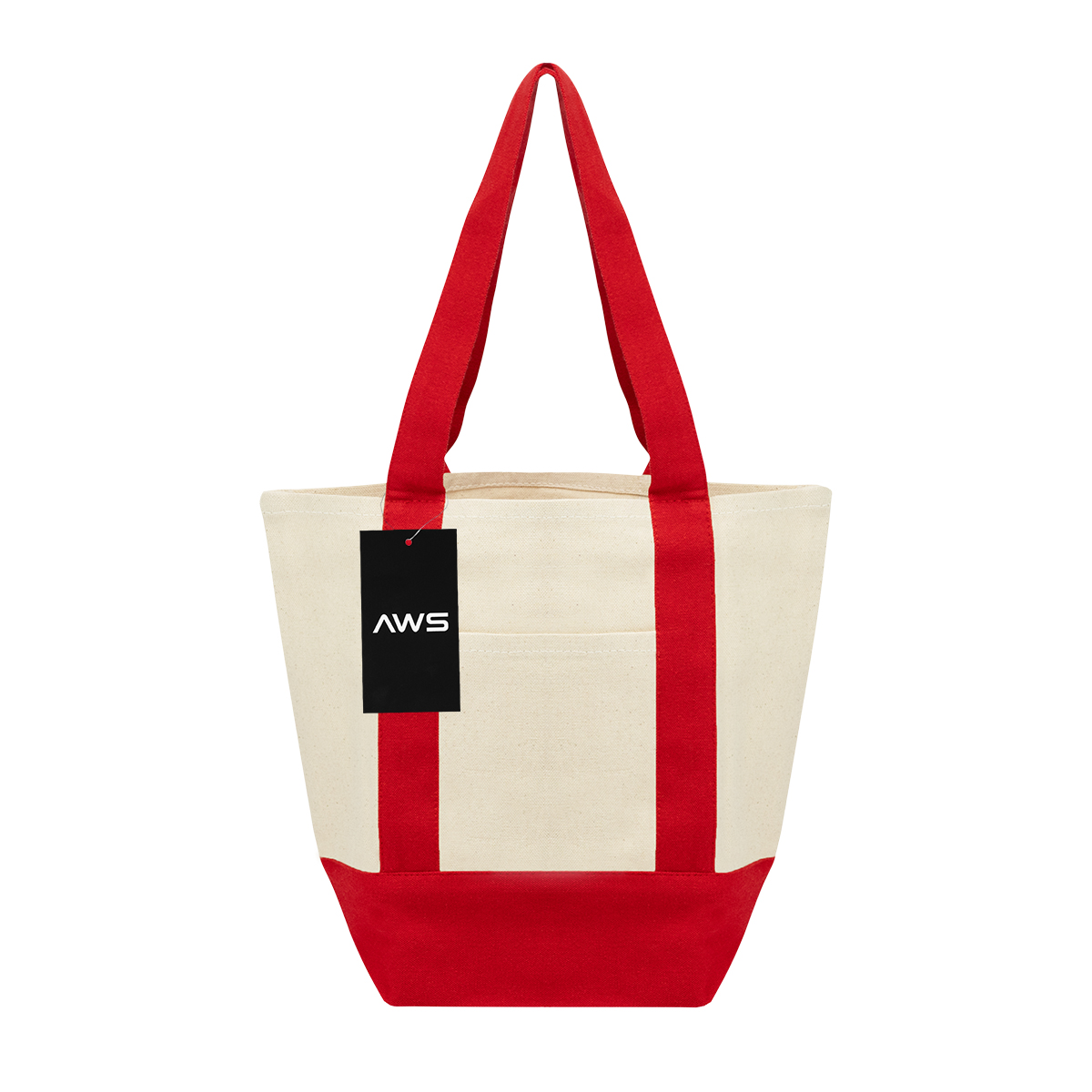 Picture of Aws Mini Starboard 10 Oz. Recycled Cotton Canvas Tote Bag