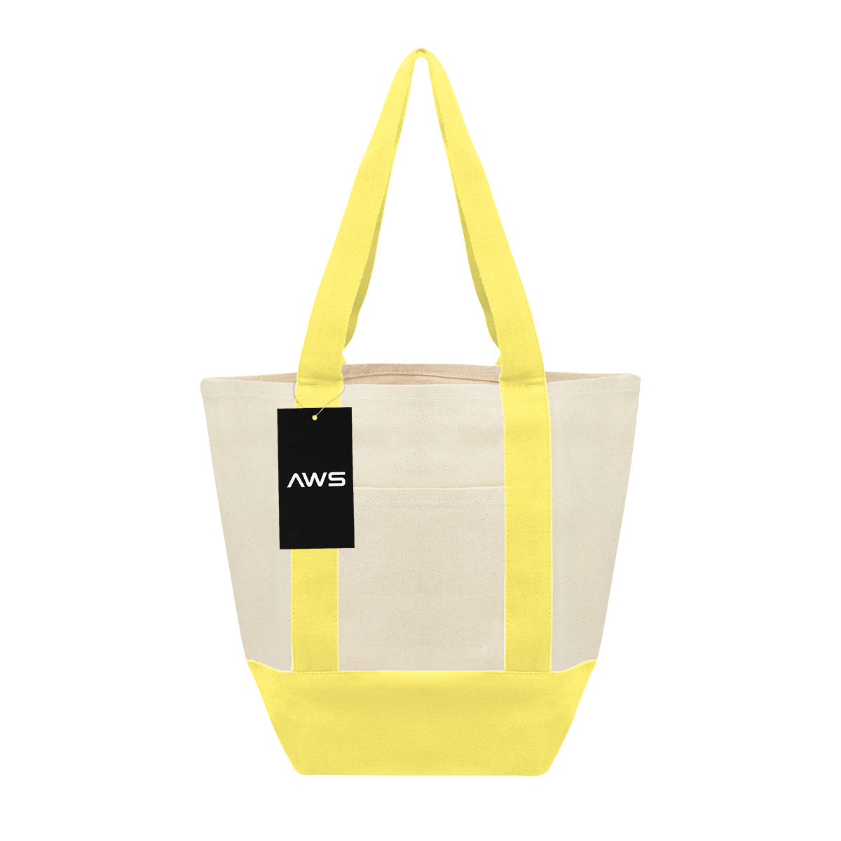 Picture of Aws Mini Starboard 10 Oz. Recycled Cotton Canvas Tote Bag