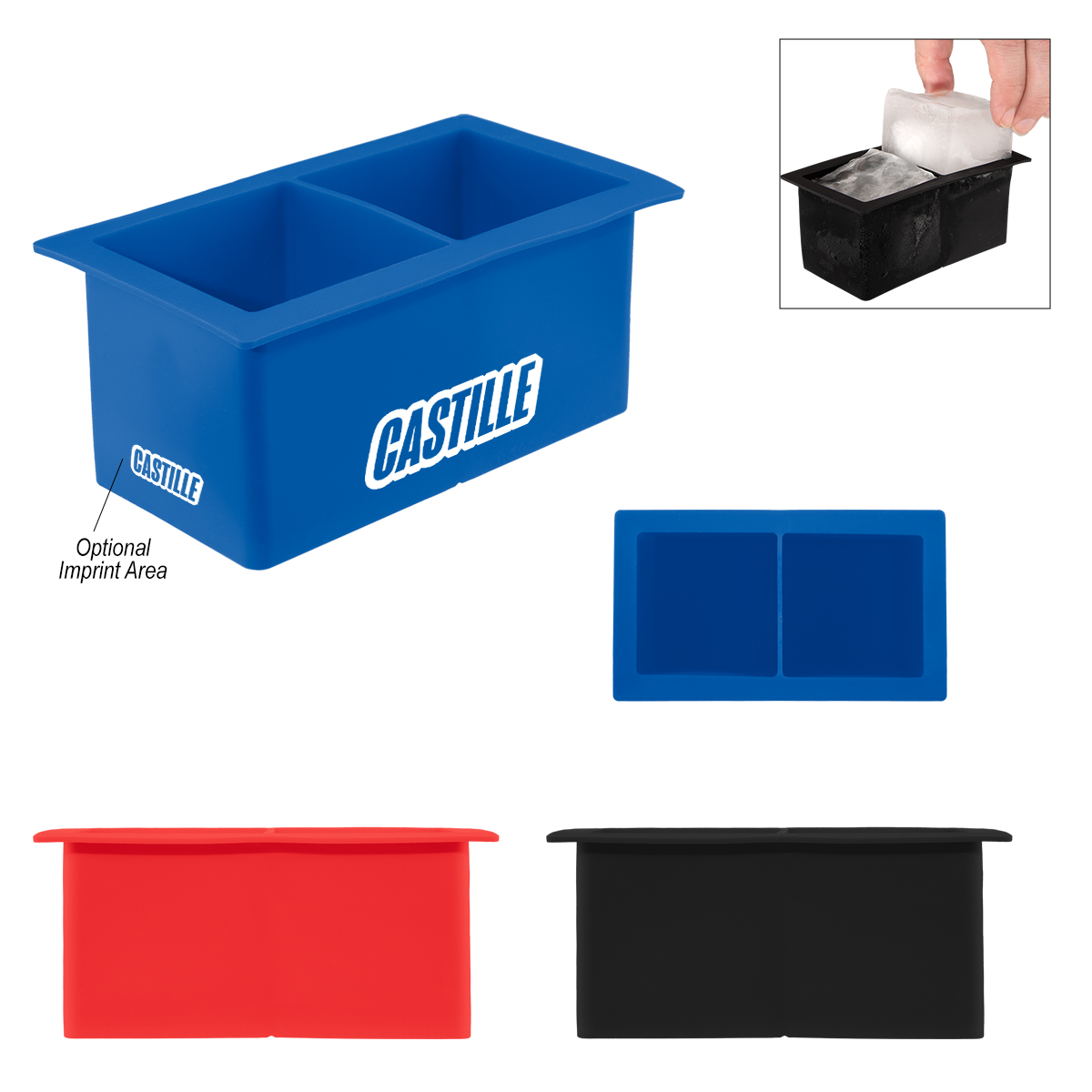 Picture of On The Rocks Ice Cube Tray