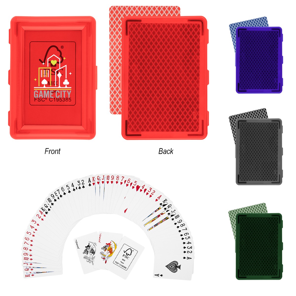 Picture of Playing Cards In Recycled Case