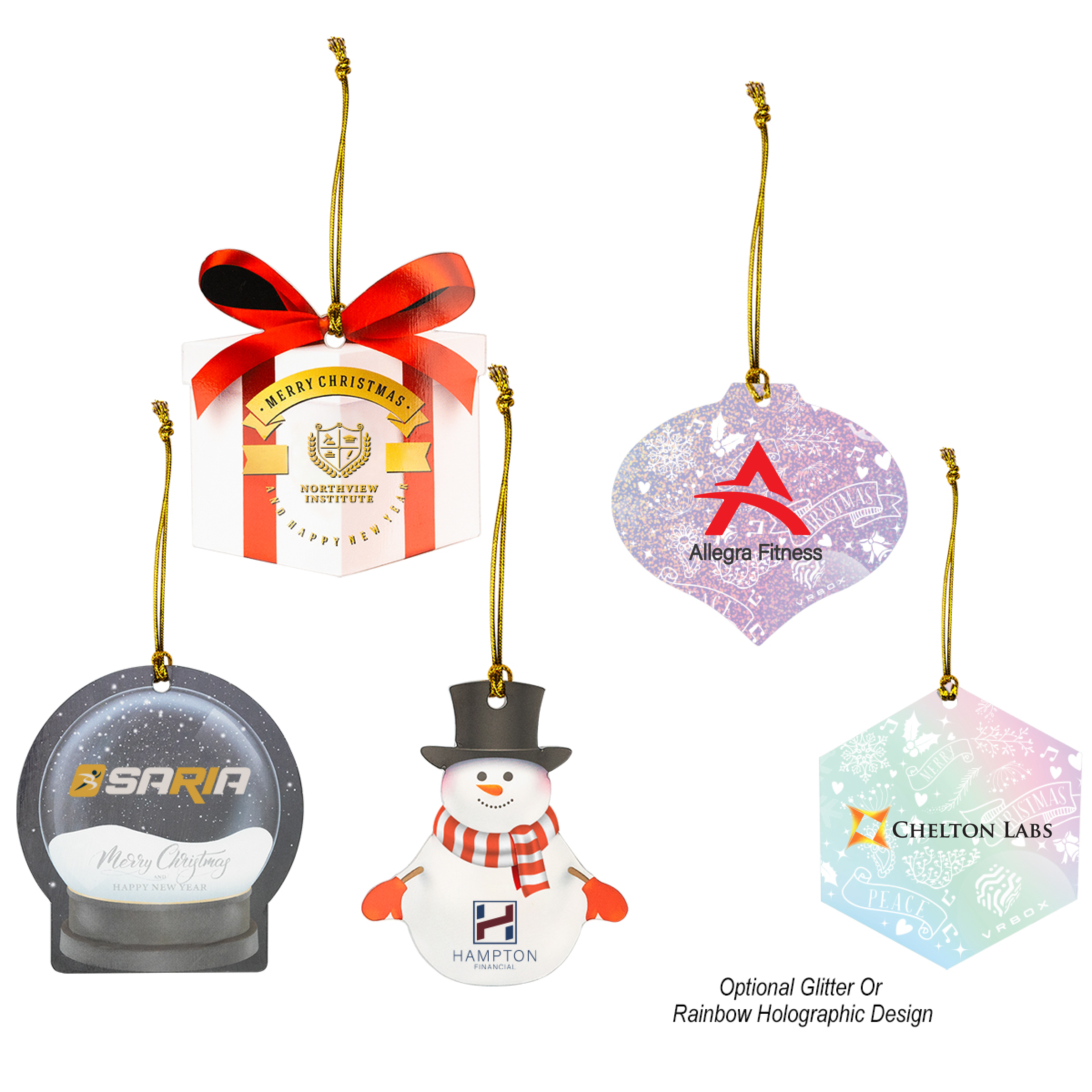 Picture of Acrylic Ornament - Custom Shapes