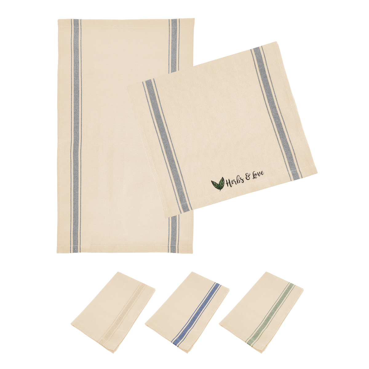 Picture of Cotton Stripe Tea Towel