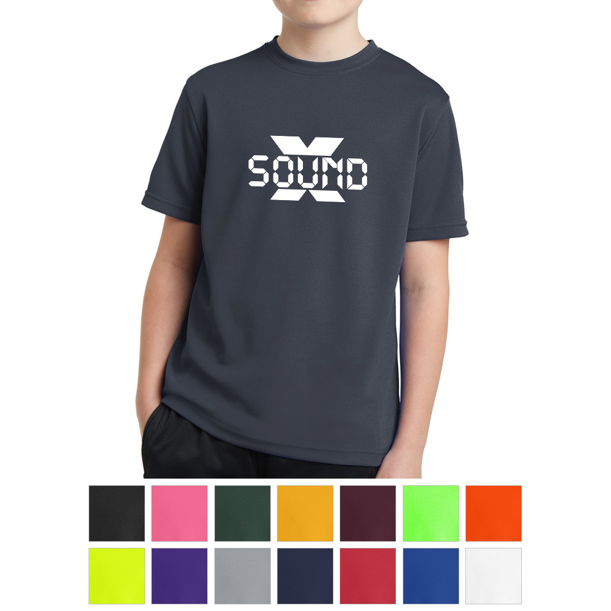 Picture of Sport-tek® Youth Posicharge™ Racermesh® Tee