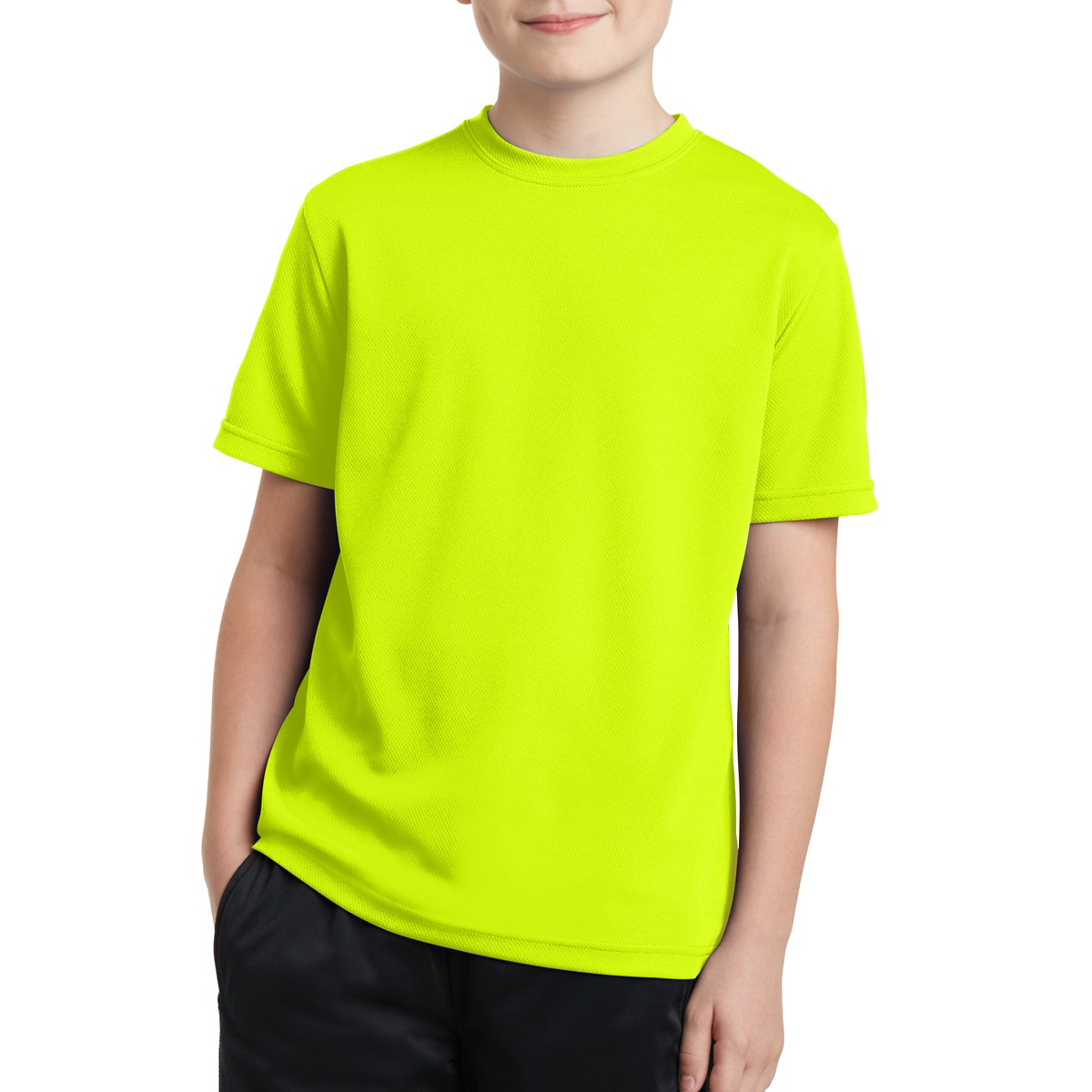 Picture of Sport-tek® Youth Posicharge™ Racermesh® Tee