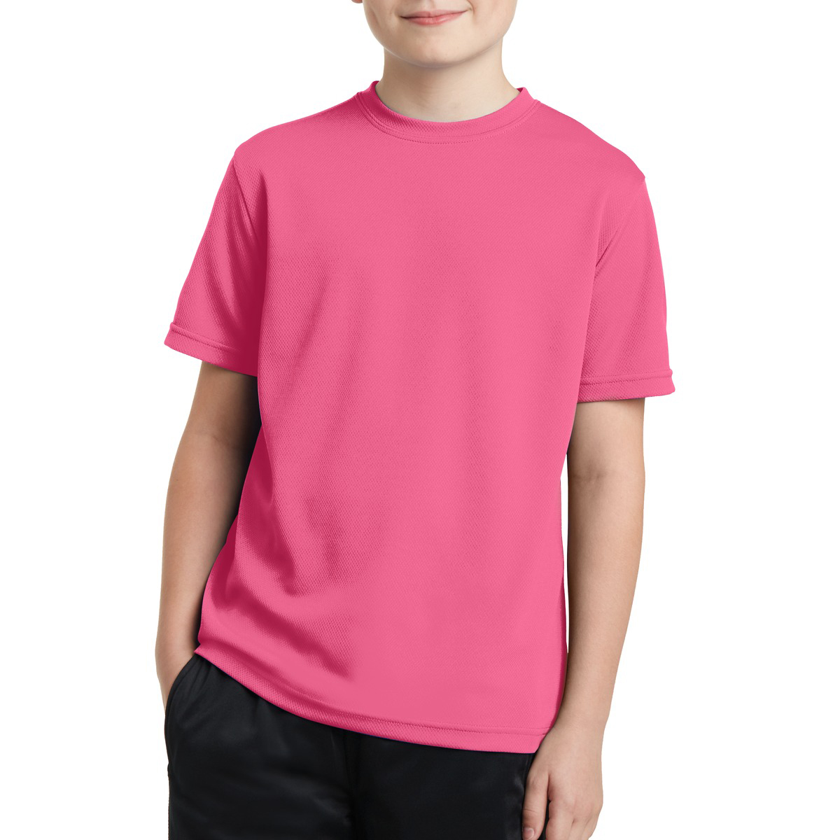 Picture of Sport-tek® Youth Posicharge™ Racermesh® Tee