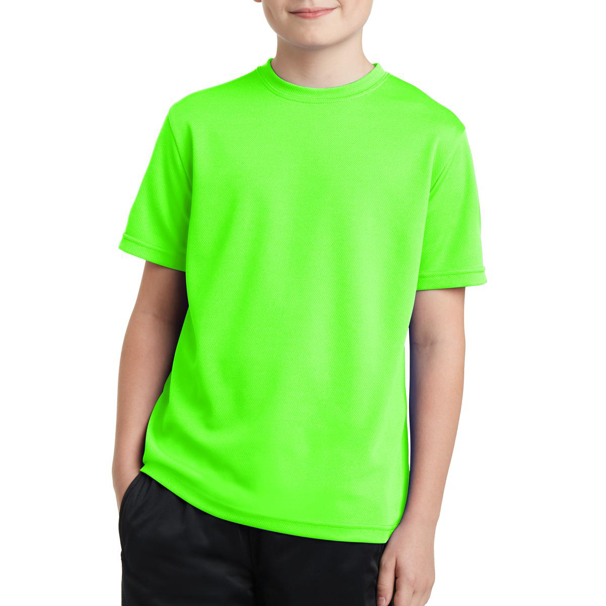 Picture of Sport-tek® Youth Posicharge™ Racermesh® Tee