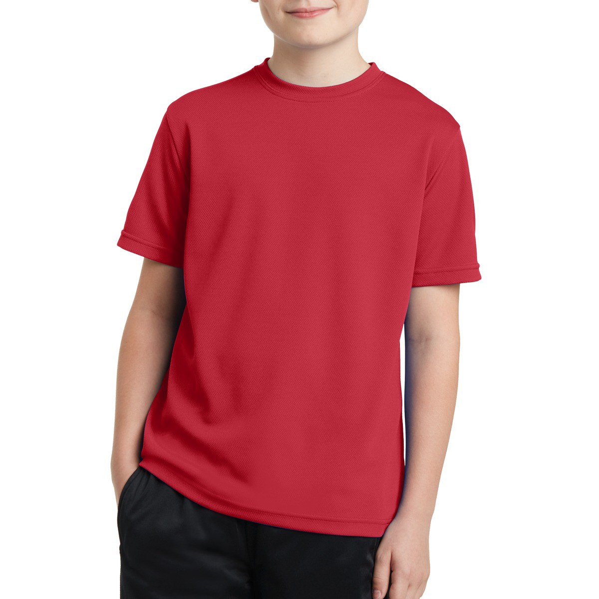 Picture of Sport-tek® Youth Posicharge™ Racermesh® Tee