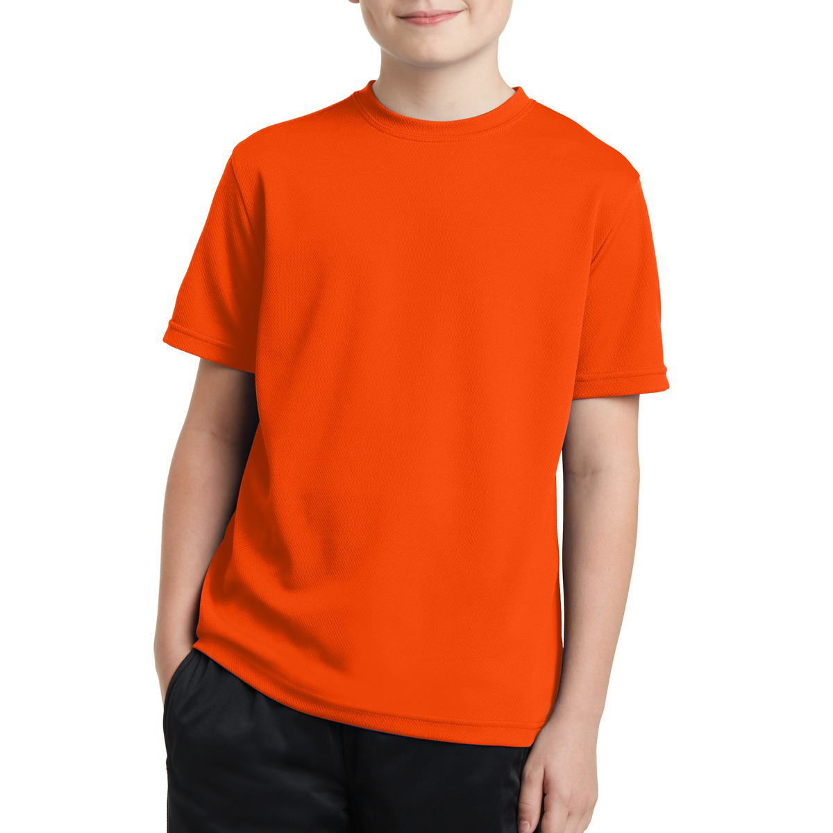 Picture of Sport-tek® Youth Posicharge™ Racermesh® Tee