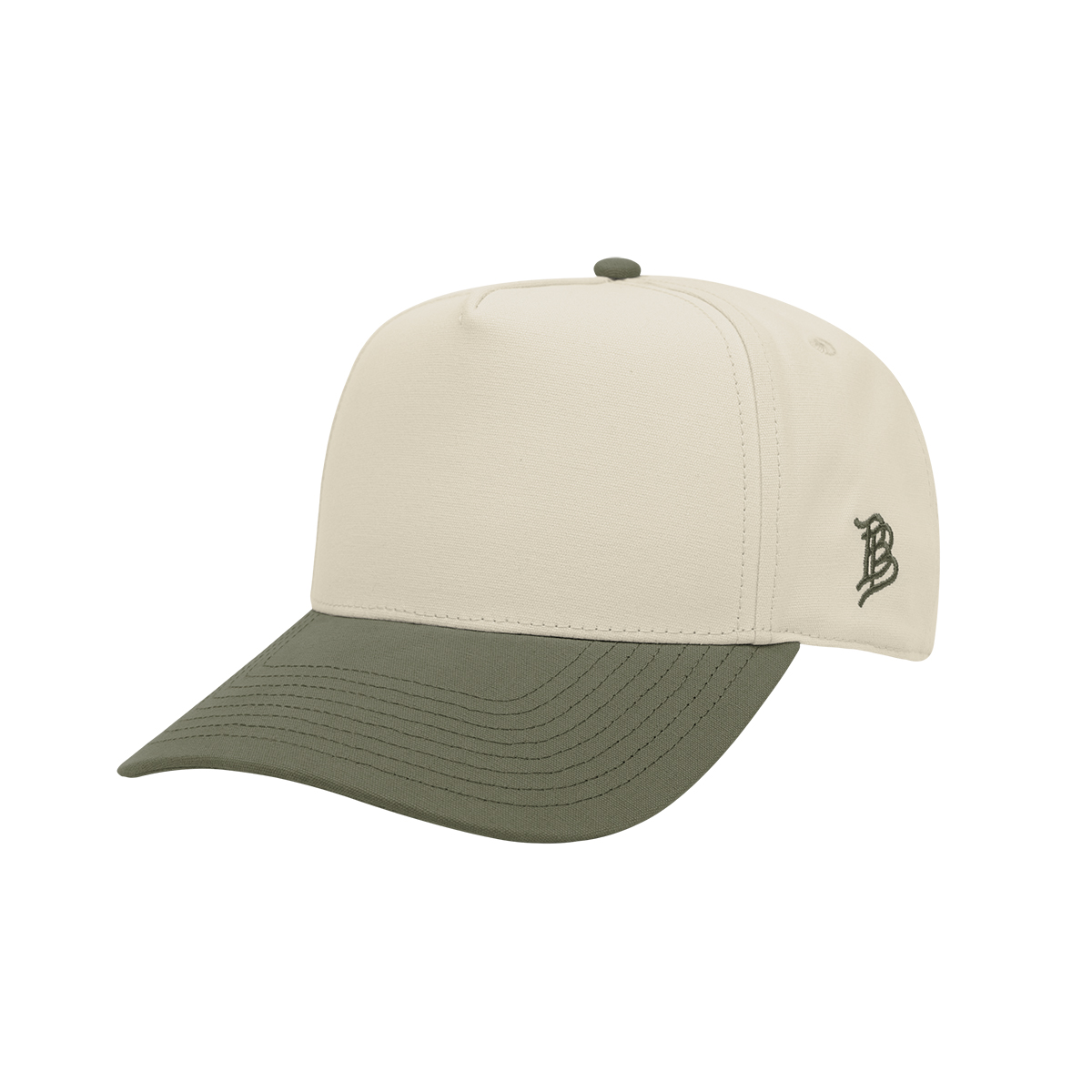 Picture of Branded Bills 33510 Bare Curved Two-tone Canvas Cap