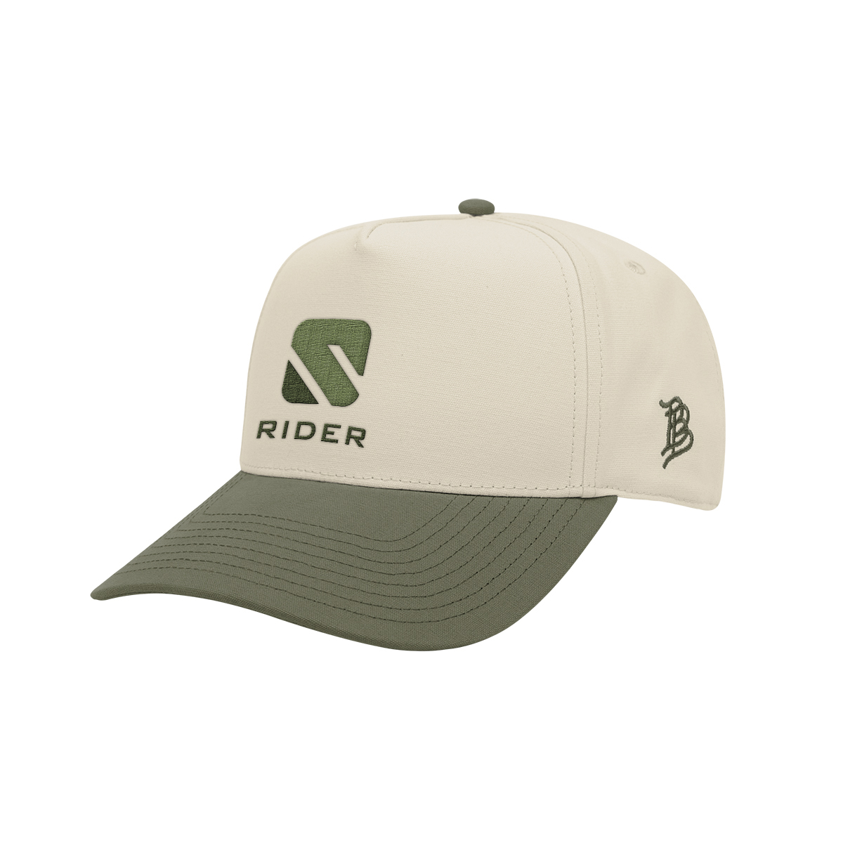 Picture of Branded Bills 33510 Bare Curved Two-tone Canvas Cap