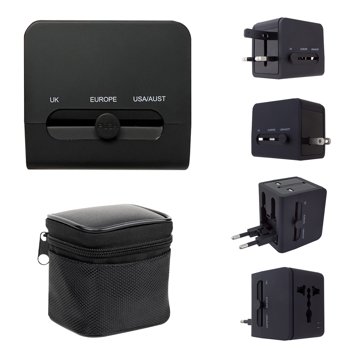 Picture of 20w Universal Travel Adapter With Type-c