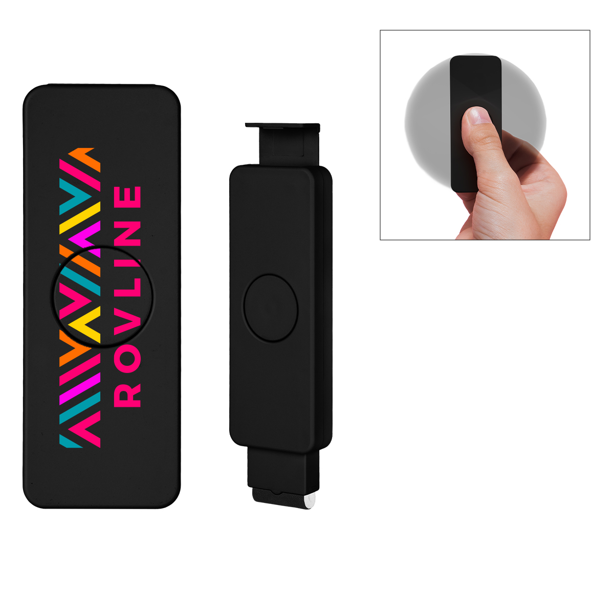 Picture of Fun Spinner Phone Stand With Screen Cleaner