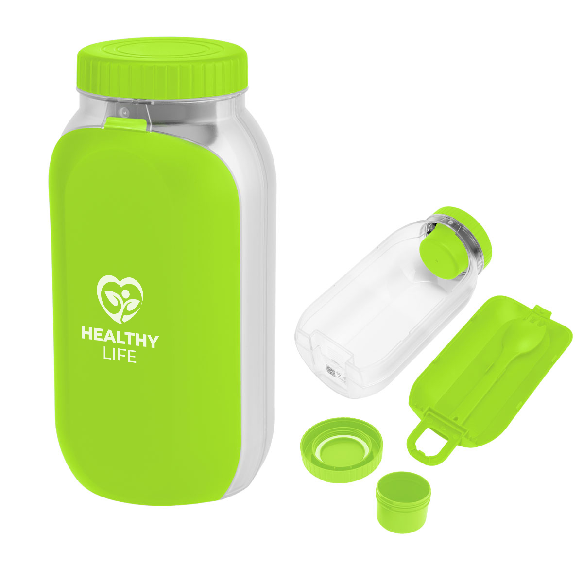 Picture of Recycled Bento Bottle Salad Shaker
