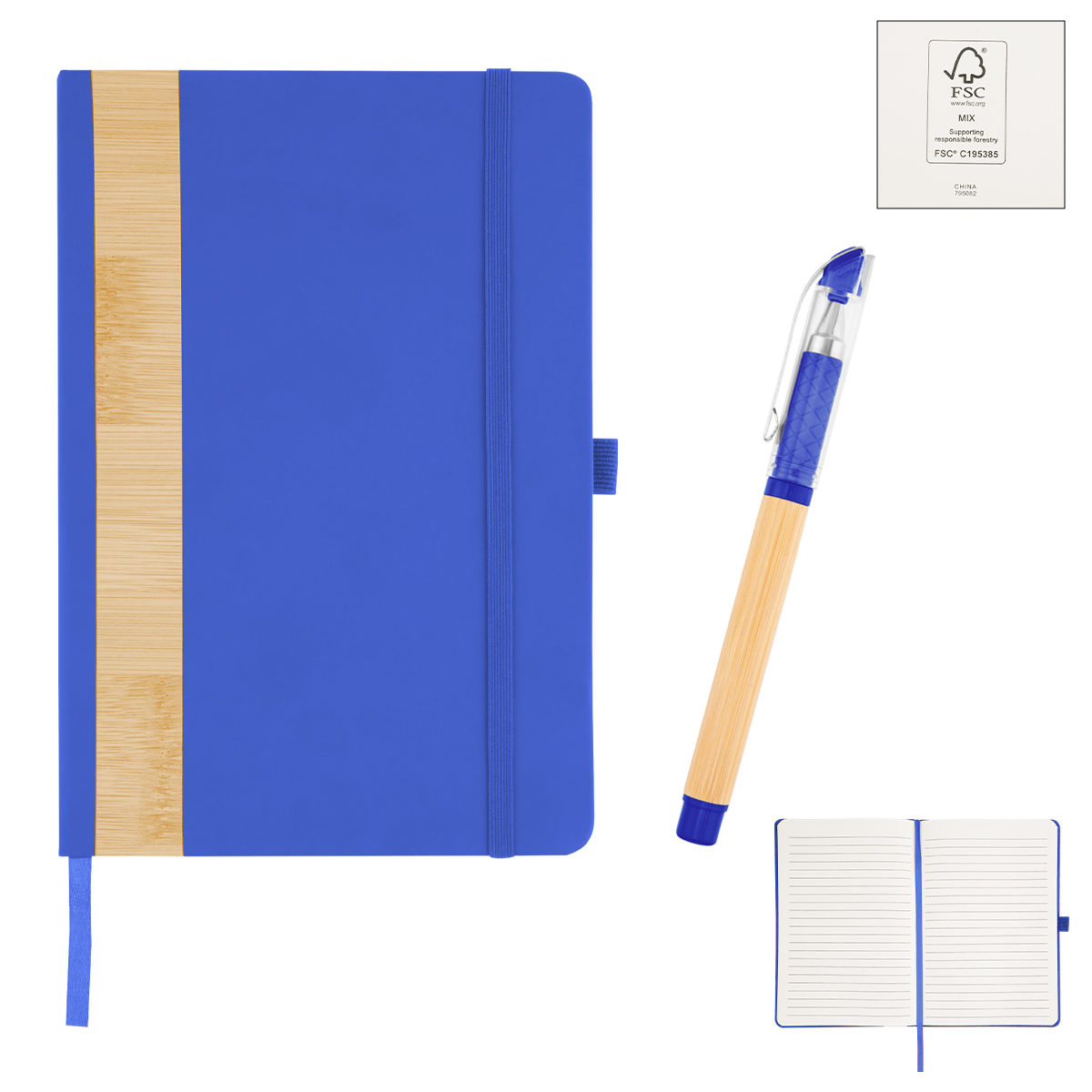 Picture of Verse Bamboo Journal With Pen