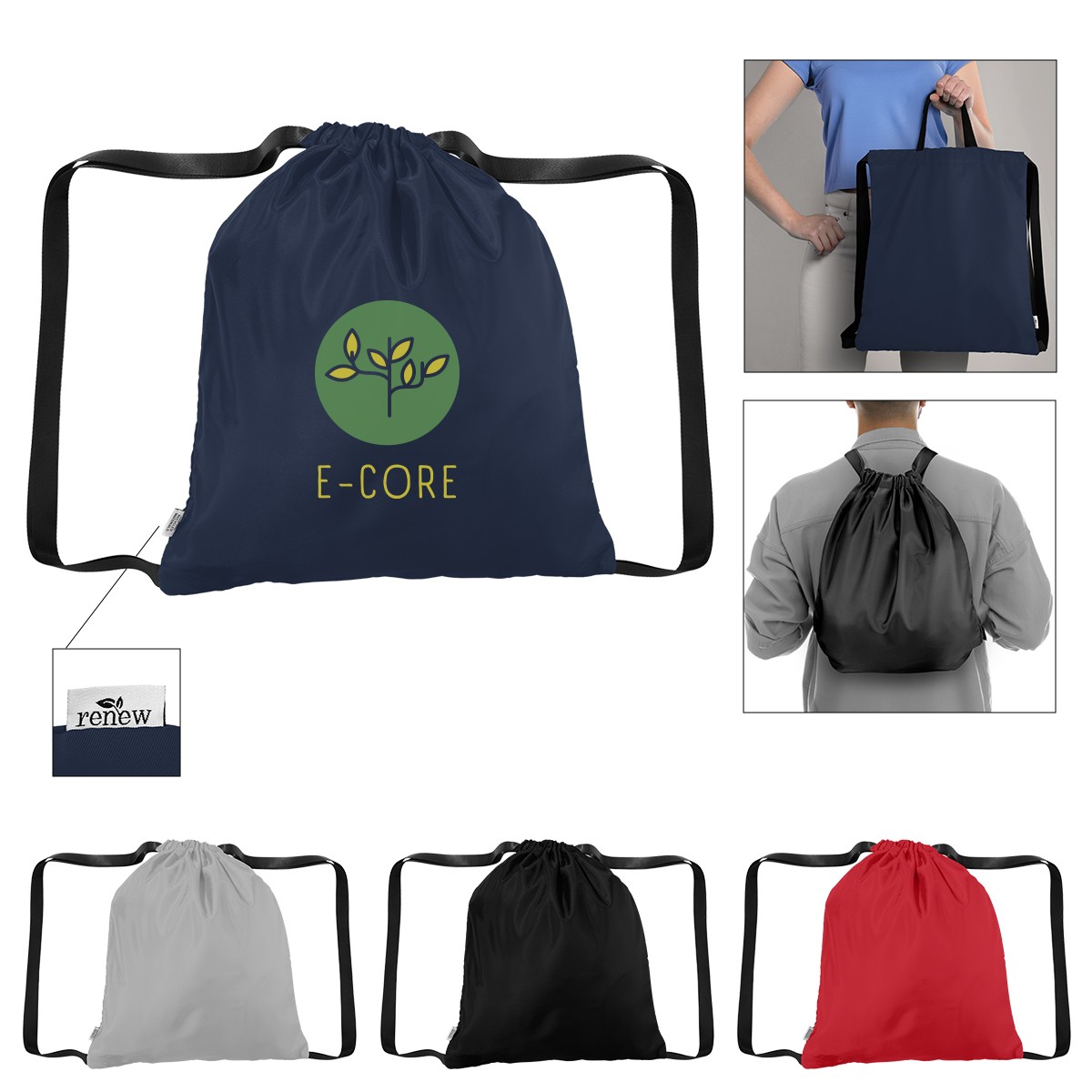 Picture of Joel Rpet Drawstring Tote Bag