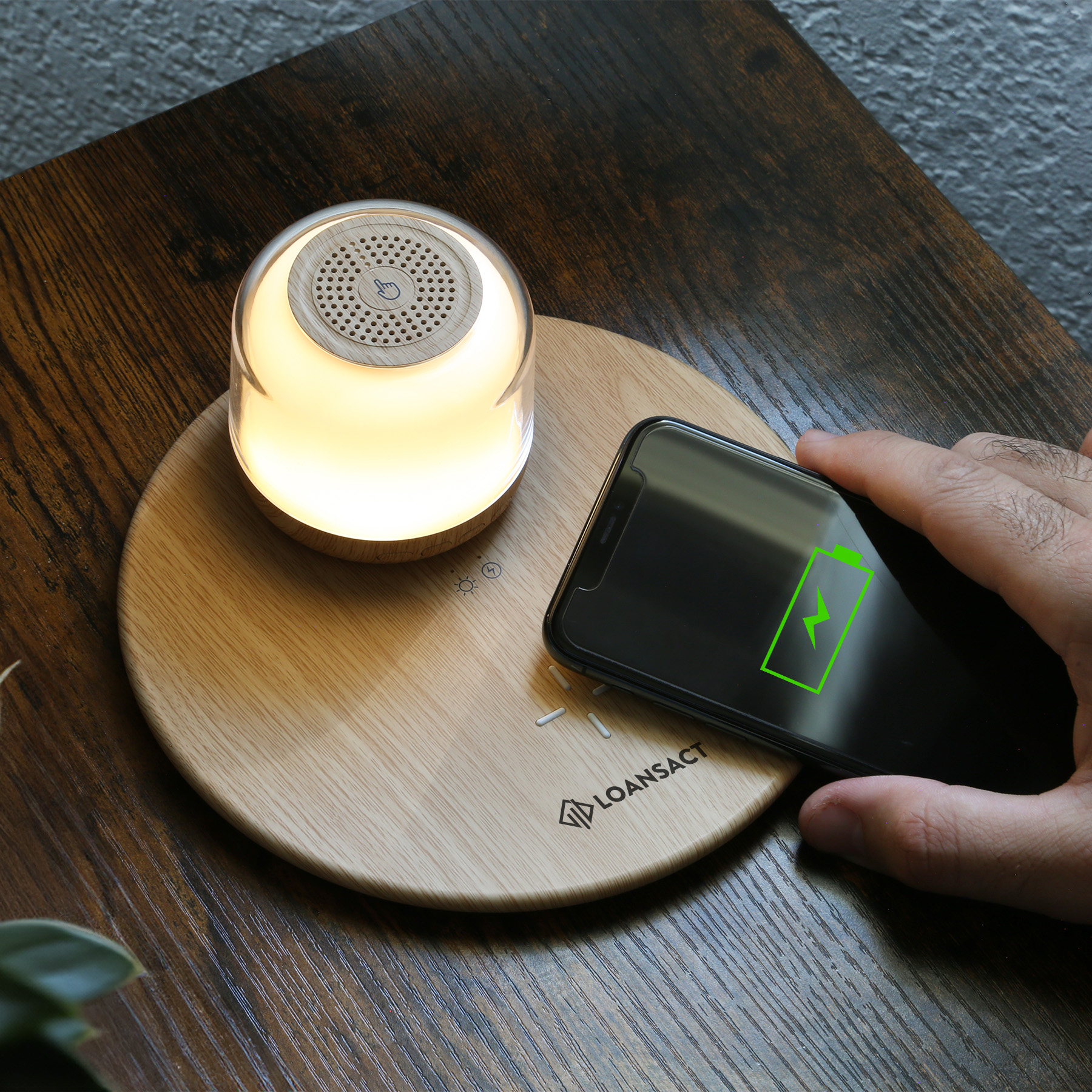 Picture of Harmony3™ Wireless Charger-Speaker-Light
