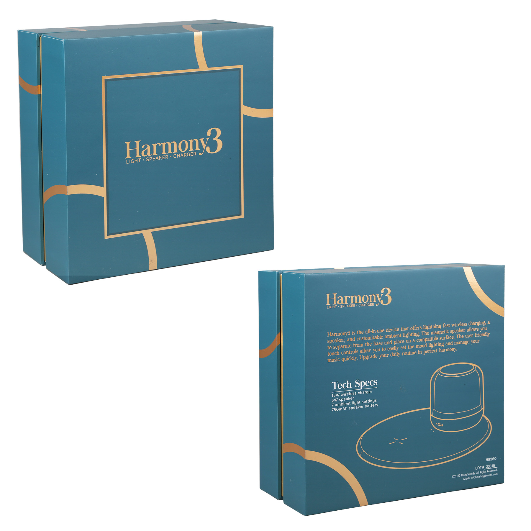 Picture of Harmony3™ Wireless Charger-Speaker-Light