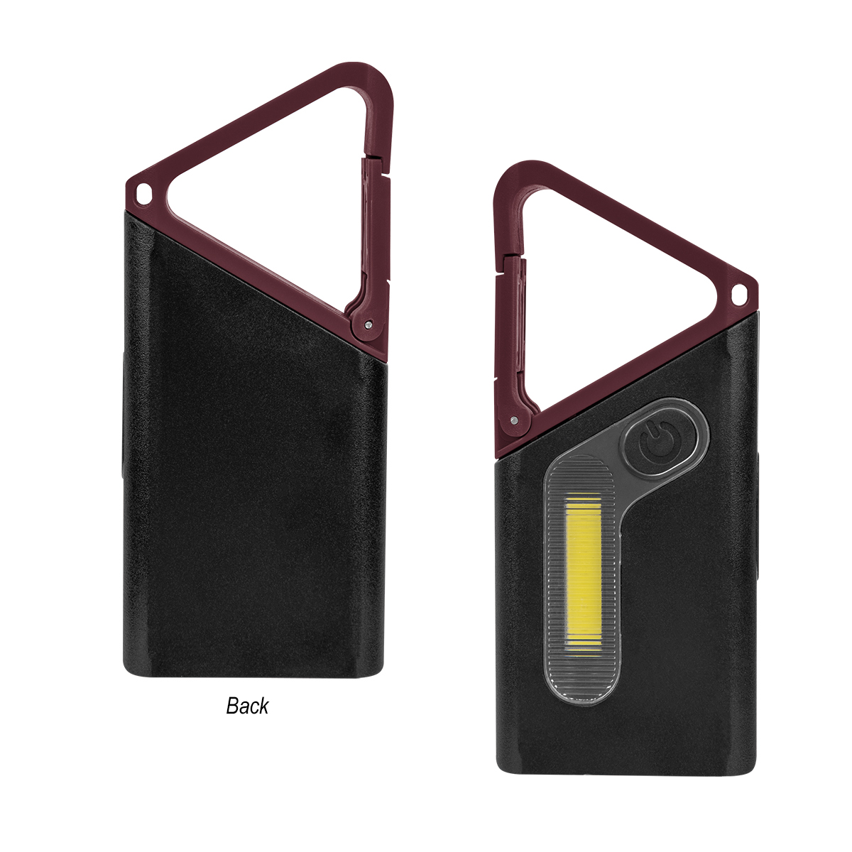 Picture of Clip 'n Grow Rechargeable Carabiner Cob Flashlight