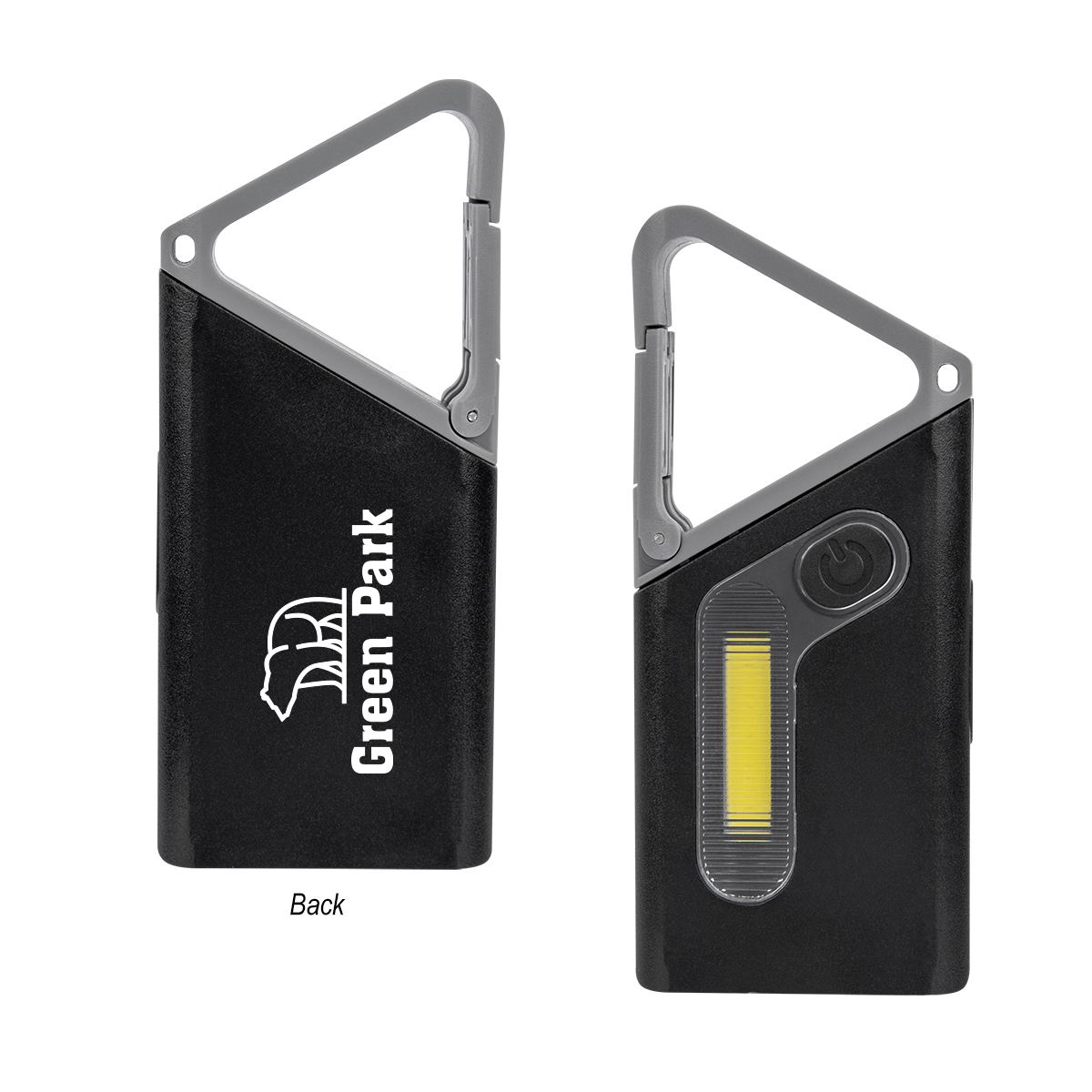 Picture of Clip 'n Grow Rechargeable Carabiner Cob Flashlight