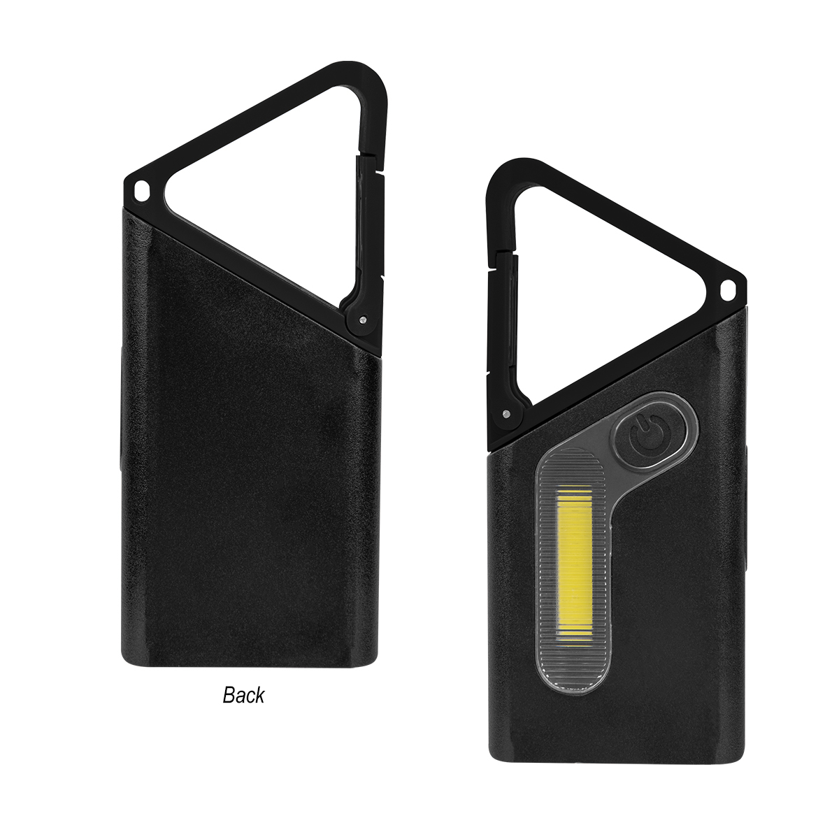 Picture of Clip 'n Grow Rechargeable Carabiner Cob Flashlight