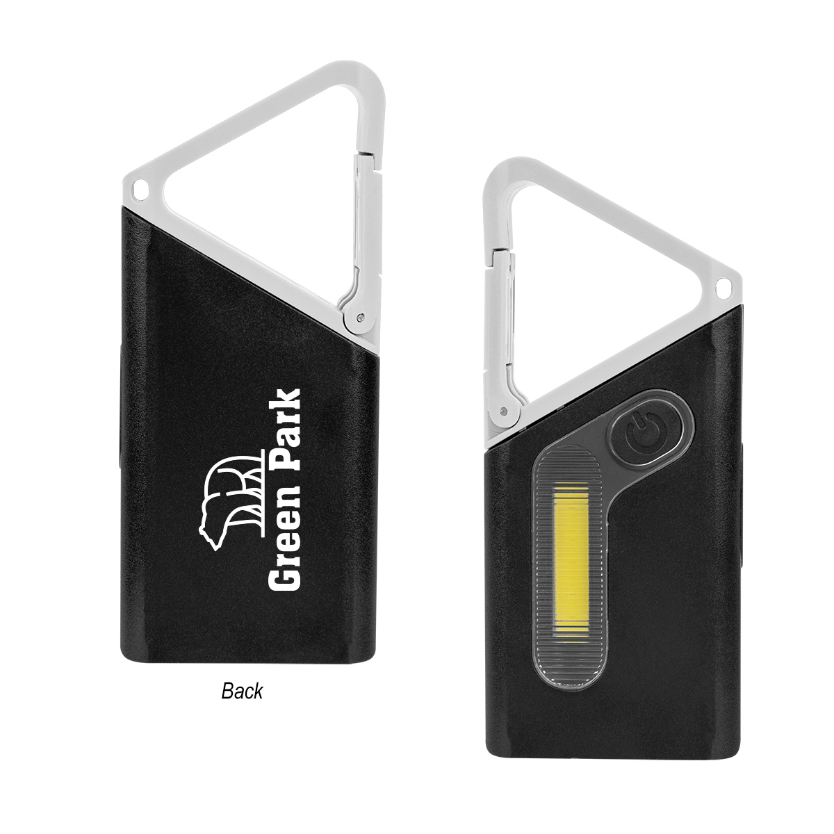 Picture of Clip 'n Grow Rechargeable Carabiner Cob Flashlight