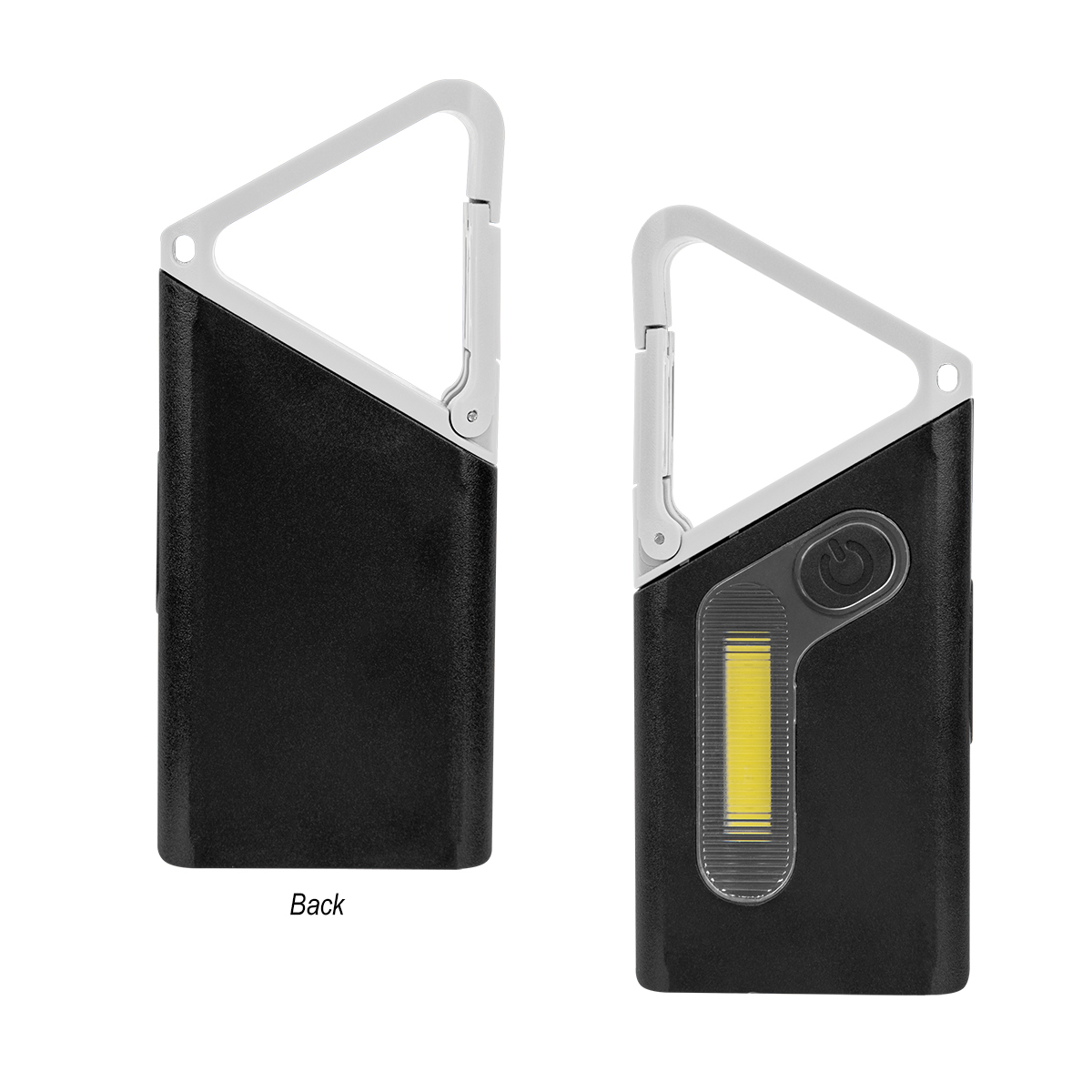 Picture of Clip 'n Grow Rechargeable Carabiner Cob Flashlight