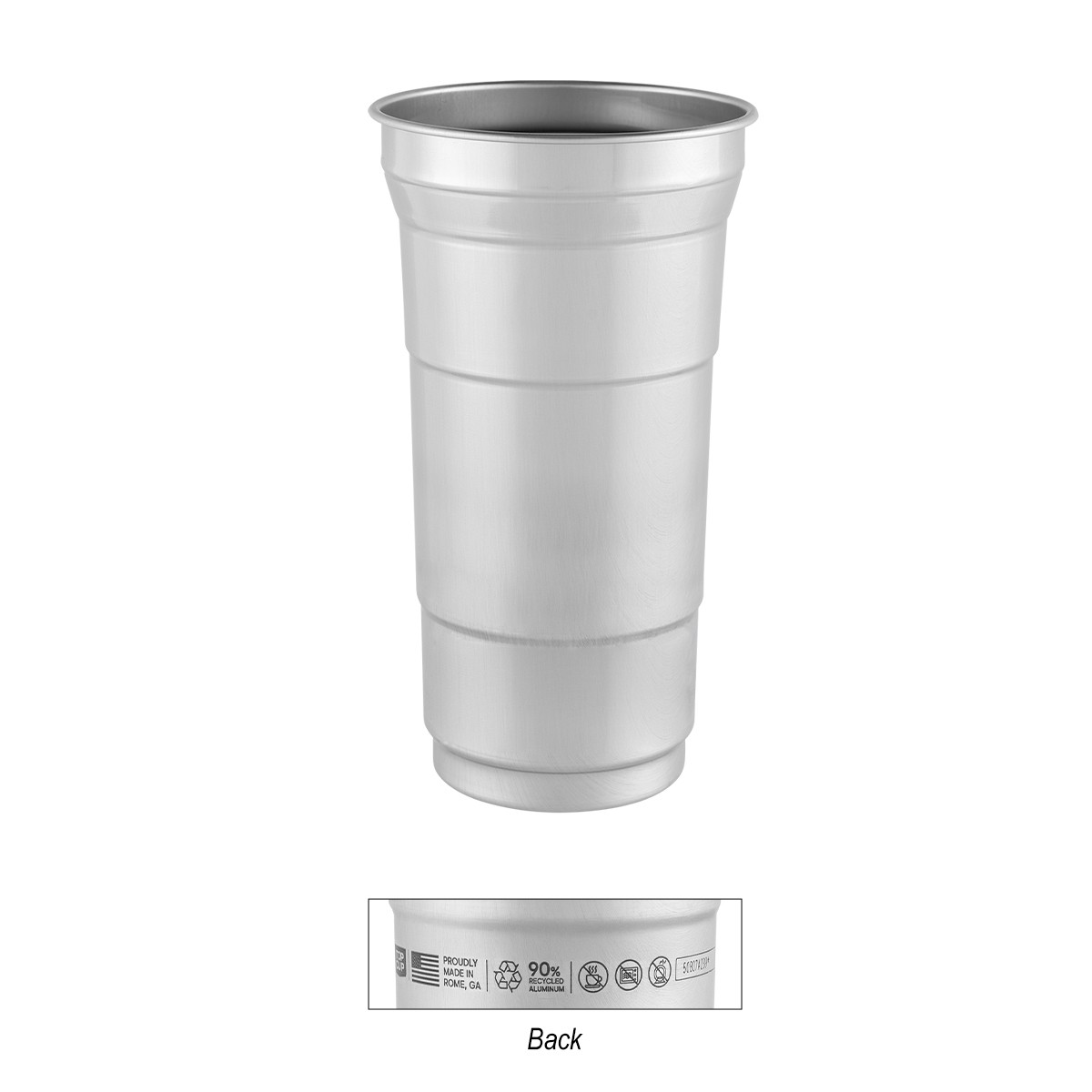 Picture of 12 Oz. Top Cup Full Color Aluminum Cup