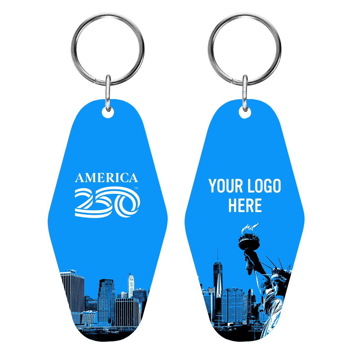 Picture of America250™ Acrylic Motel Key Tag