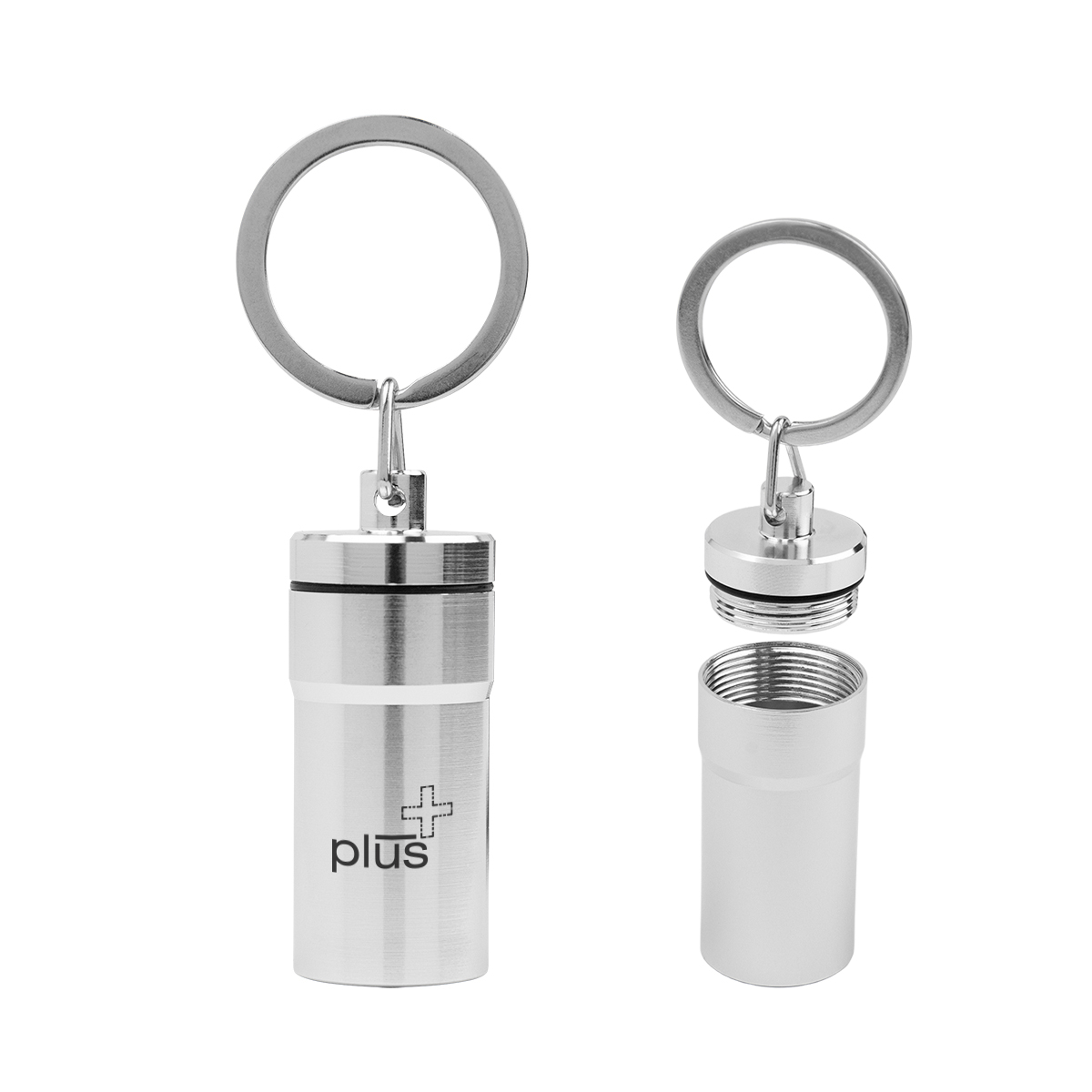 Picture of Aluminum Pill Holder Keychain