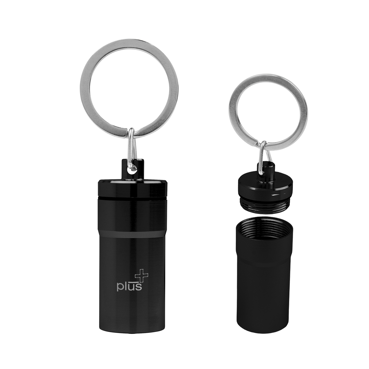 Picture of Aluminum Pill Holder Keychain