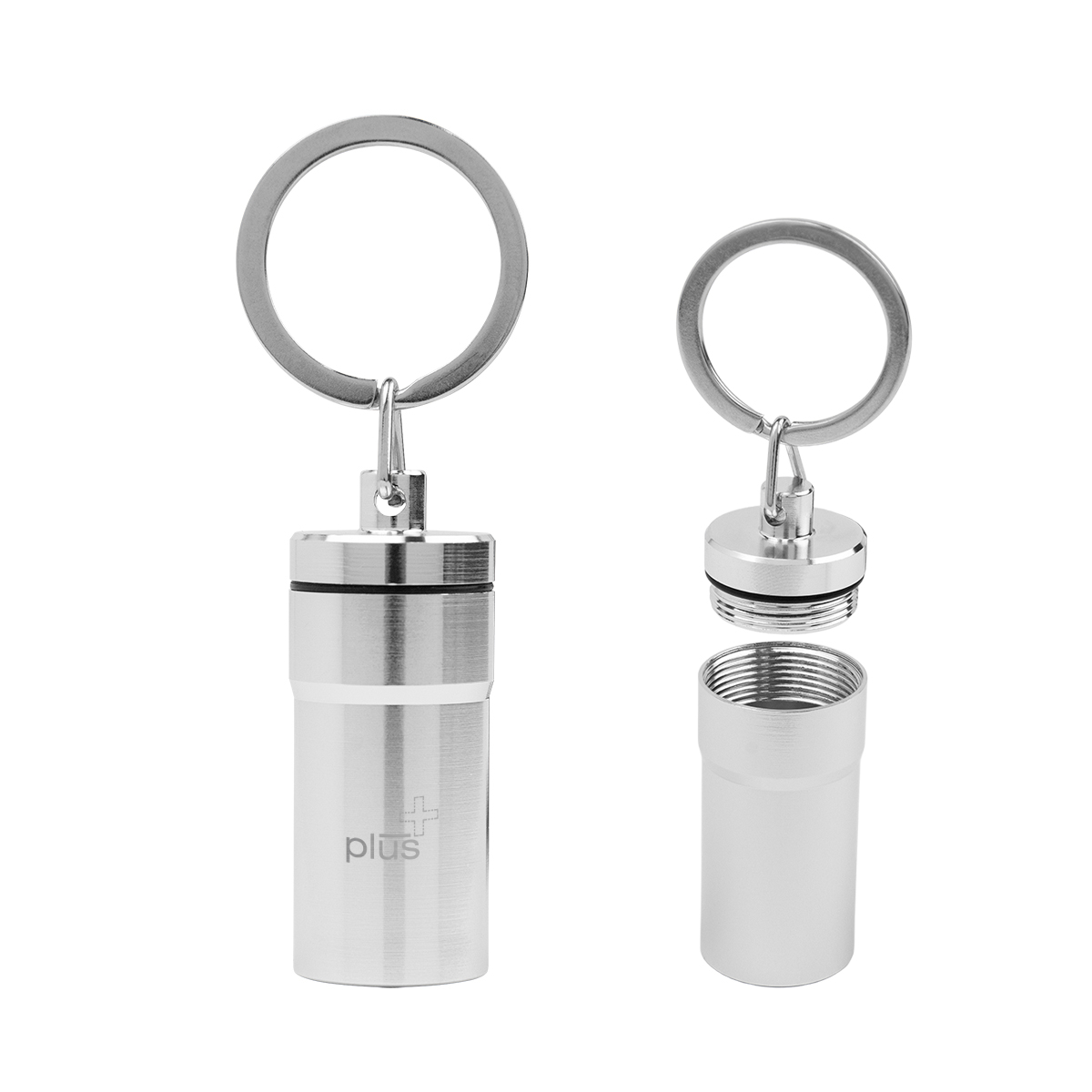 Picture of Aluminum Pill Holder Keychain