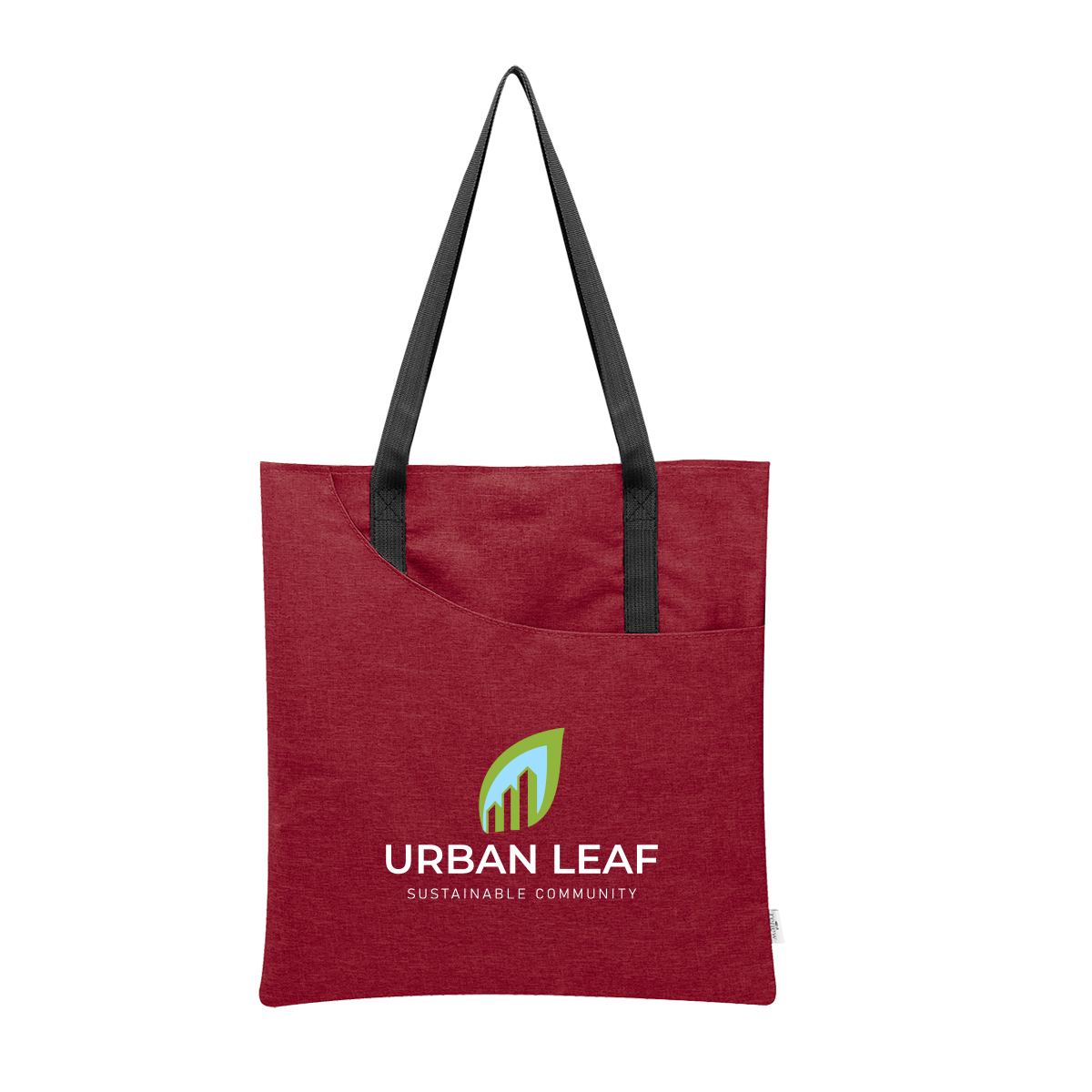 Picture of Swoop Heathered Rpet Tote Bag