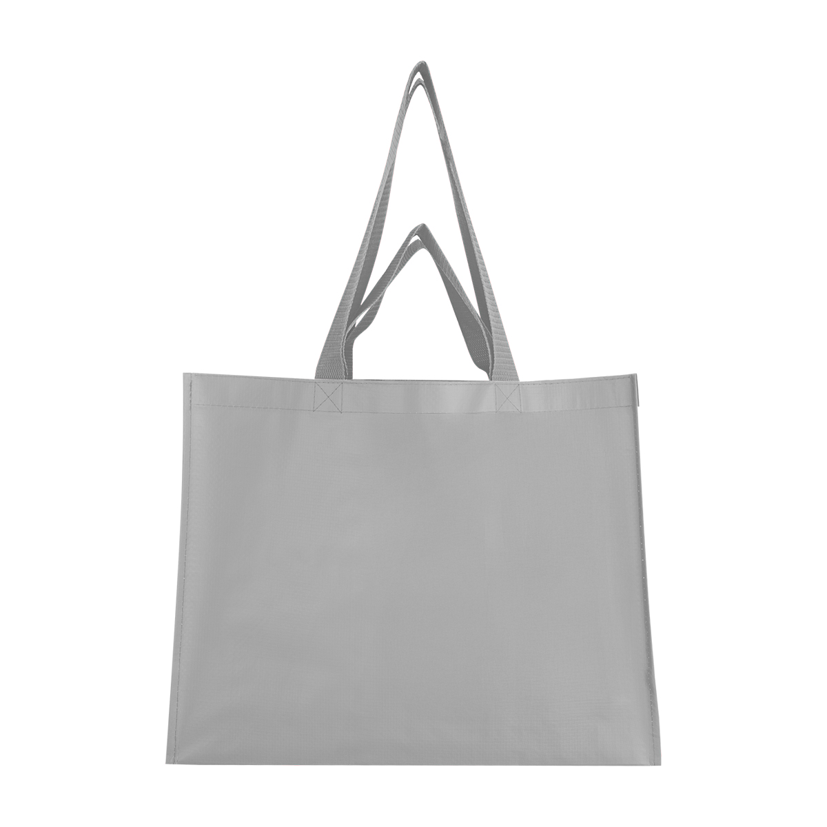 Picture of Matte Laminated Recycled Non-woven Dual Handle Shopper Tote Bag