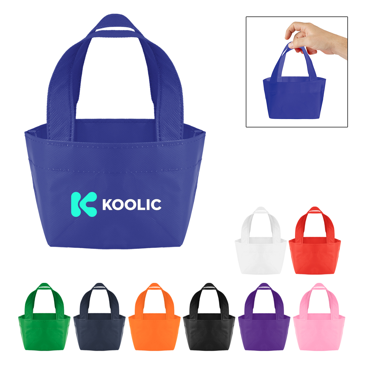 Picture of Recycled Non-woven Micro Mini Tote Bag