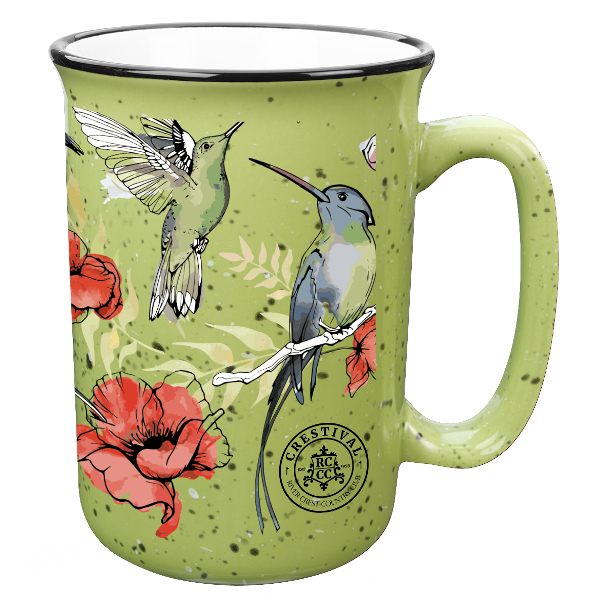 Picture of 12 Oz. Full Color Tall Campfire Mug