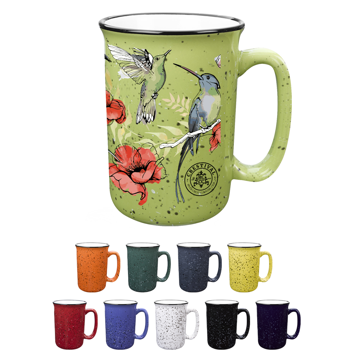 Picture of 12 Oz. Full Color Tall Campfire Mug