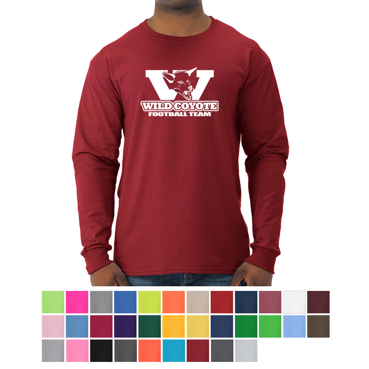 Picture of Jerzees® - Dri-power® Long Sleeve 50/50 T-shirt