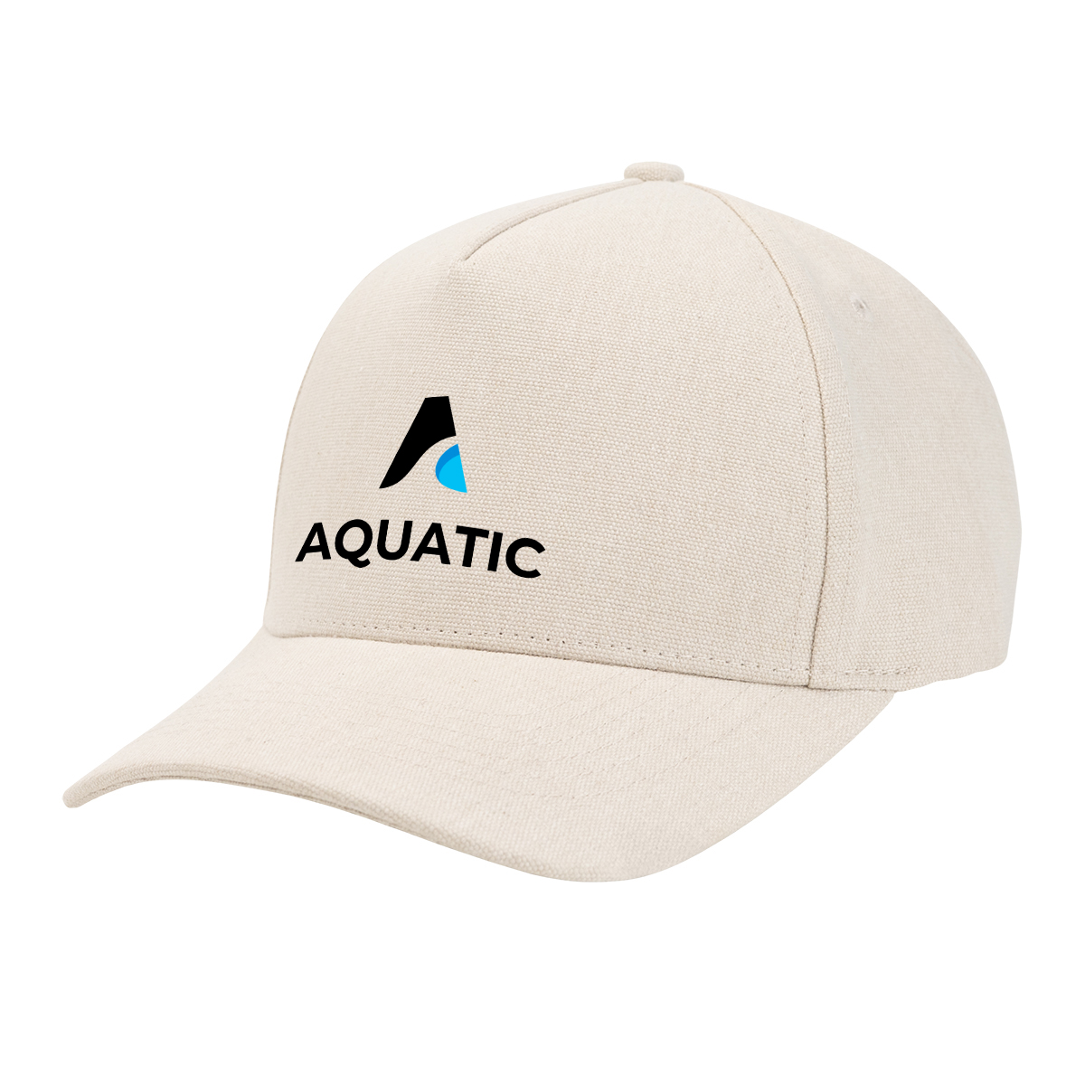 Picture of Aware™ Recycled Cotton Cap With Leatherette Backstrap